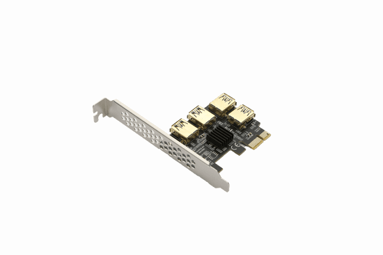 ONSA Plus PCI-E 4X na 4x USB - Rozširujúca karta s rýchlym prenosom dát