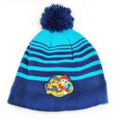 SETINO Chlapčenská čiapka s brmbolcom "Paw Patrol" tmavo modrá 52 cm Modrá