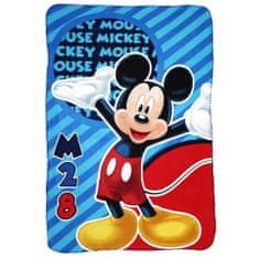 SETINO Detská flísová deka Mickey Mouse M28 - 100 x 140 cm