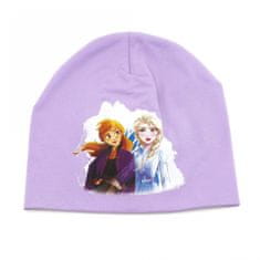 SETINO Dievčenská bavlnená čiapka "Frozen" fialová 52 cm Fialová
