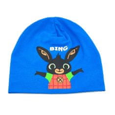 SETINO Chlapčenská bavlnená čiapka "Bing" tmavo modrá 54 cm Modrá