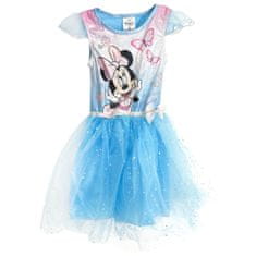 Eplusm Detské šaty "Minnie Mouse" modrá 134 / 8–9 rokov Modrá