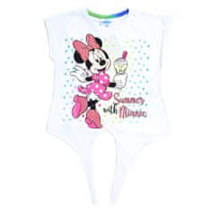 Eplusm Dievčenské tričko "Minnie Mouse" biela 122 / 6–7 rokov Biela