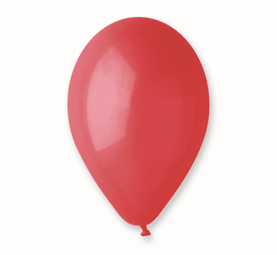 GoDan Latexový balón Pastelový 9" / 23 cm - červená