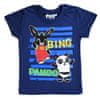 Chlapčenské tričko "Bing" tmavo modrá 122 / 6–7 rokov Modrá