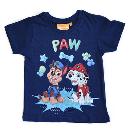 SETINO Chlapčenské tričko "Paw Patrol" tmavo modrá