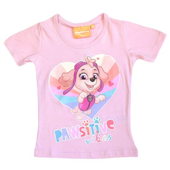 SETINO Dievčenské tričko "Paw Patrol" svetlo ružová