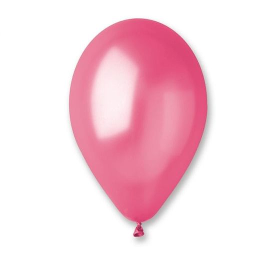GoDan Latexový balón Metalizovaný 12" / 30 cm - fuchsiová
