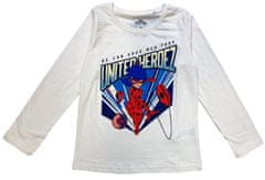 Eplusm Dievčenské tričko s dlhým rukávom United Miraculous 116 / 5–6 rokov Biela