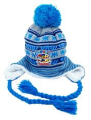 SETINO Chlapčenská čiapka s brmbolcom Paw Patrol Tmavo modrá 52 cm