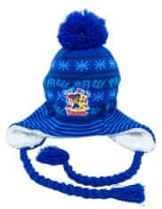 SETINO Chlapčenská čiapka s brmbolcom Paw Patrol Tmavo modrá 52 cm