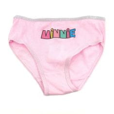 Eplusm Dievčenské nohavičky lovely Minnie Mouse 3 ks 128–134 / 8–9 rokov Viacfarebná