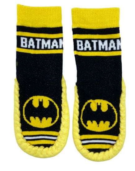 Eplusm Chlapčenské ponožkové papuče Batman