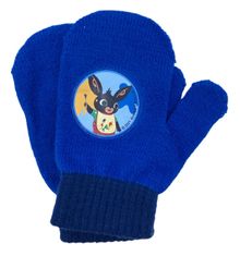 SETINO Chlapčenské rukavice Bing Tmavo modrá Modrá