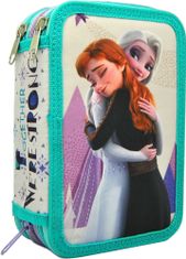 EUROSWAN Dievčenský trojposchodový peračník s náplňou Frozen