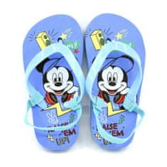 Eplusm Flip-Flops chlapčenské žabky "Mickey Mouse" modrá 24/25 Modrá