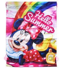 EUROSWAN Dievčenské vrecko na prezuvky Hello Summer Minnie Mouse