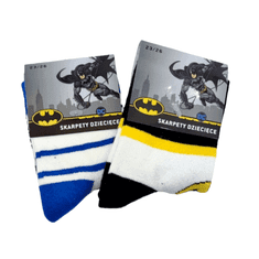 Eplusm Chlapčenské vysoké ponožky Batman 2 ks 31–34 Viacfarebná