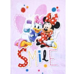 SETINO Dievčenský komplet tričko a kraťasy "Minnie Mouse a Daisy" tmavo ružová 116 / 5–6 rokov Ružová