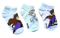 SETINO Dievčenské členkové ponožky Anna Frozen 3 ks 31–34 Viacfarebná