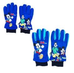 SETINO Chlapčenské lyžiarske rukavice Mickey Mouse Svetlo modrá 7–8 rokov Modrá
