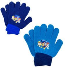 SETINO Chlapčenské prstové rukavice Paw Patrol Tmavo modrá Modrá