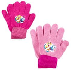 SETINO Dievčenské prstové rukavice Team Paw Patrol Fuchsiová Ružová