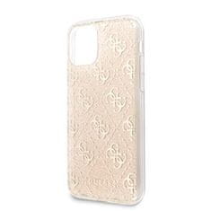 Guess Guess 4G Glitter - Puzdro pre iPhone XR/11 Zlaté