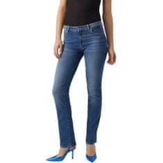 Vero Moda Dámske džínsy VMDAF Straight Fit 10284790 Medium Blue Denim (Veľkosť 33/34)