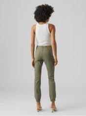 Vero Moda Dámske nohavice VMIVY Skinny Fit 10291832 Ivy Green (Veľkosť XS/32)