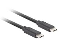USB-C M/M 3.1 GEN 2 kábel 1m 10GB/S PD100W čierna