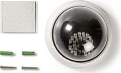 König NEDIS atrapa bezpečnostní kamery s infračervenou LED/ dome/ IP44/ venkovní i vnitřní/ bílá