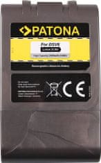 PATONA batéria pre vysávač Dyson V6 2500mAh, Li-lon 21,6V