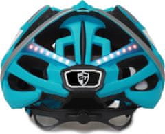 4DAVE SAFE-TEC Múdra Bluetooth helma/ Repro/ TYR 2 Turquoise S