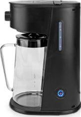 Nedis přístroj na přípravu ledové kávy a ledového čaje/ kávový filtr/ objem 2.5 l/ 6 šálků/ černý