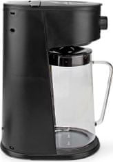 Nedis přístroj na přípravu ledové kávy a ledového čaje/ kávový filtr/ objem 2.5 l/ 6 šálků/ černý