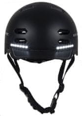 4DAVE SAFE-TEC Múdra Bluetooth helma/ SK8 Black L