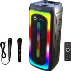 NGS technology N-GEAR PARTY LET'S GO PARTY SPEAKER JUKE 808/ BT/ 500W/ USB/ MICRO SD/ DO/Disco LED/ 2x MIC