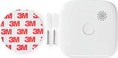 Nedis Wi-Fi chytrý detektor kouře/ napájení z baterie/ hlasitost 85 dB/ výdrž snímače 10 let/ Android & iOS/ bílý