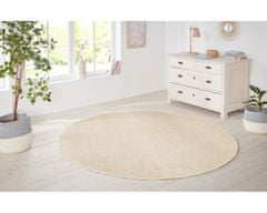 Hanse Home Kusový koberec Nasty 101152 Creme kruh 200x200 (priemer) kruh