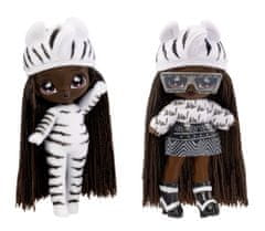 Na! Na! Na! Surprise Fuzzy bábika - Zebra Girl