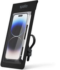 EPICO Spello by voděodolný držiak telefonu na řídítka, čierna