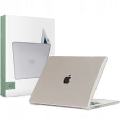 Tech-protect Smartshell kryt na Macbook Air 15'' 2023, priesvitný
