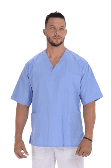 BORTEX Košeľa chirurgická 02- pánska (modrá)