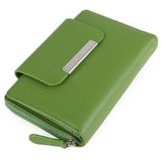 Gerry Weber Dámska kožená peňaženka Vigo 4080004149 zelená