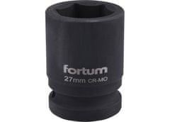 Fortum 4703027 Hlavica nástrčná rázová, 27mm, 3/4”