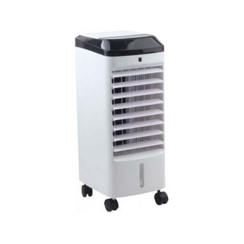 ELIT Air Cooler AC-20B, Remote Control, Drawer water tank 5 liter, two ice crystal boxes, Honeycomb cooling pad, Anti-static dust filter, 300 m3/h Air flow volume, biela EU