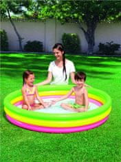 Bestway Detský nafukovací bazén 3 farebný