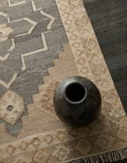 Diamond Carpets Ručne viazaný kusový koberec Heriz Wood DE 2005 Grey Mix 80x150