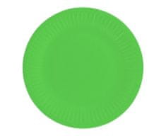 Párty taniere - zelené 18 cm - 6 ks